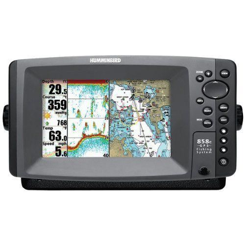 AWM Humminbird 407810-1 858C Color Depthfinder With Gps - Fishfinders | 