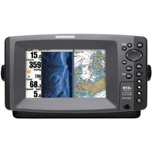 AWM Humminbird 407820-1 898C Si Color Fishfinder With Gps & Side Imaging - Fishfinders | 