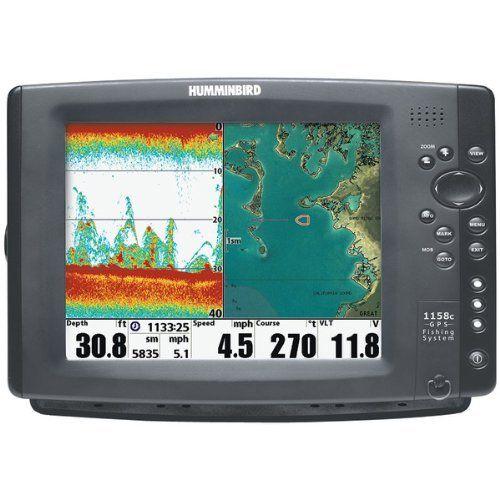 AWM Humminbird 407980-1 1158C Color Depthfinder With Gps - Fishfinders | 