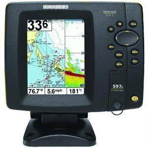 HUMMINBIRD 407920-1 FISHFINDER 597CI 固定ディスク COMBO モーターボート機材、備品-アウトドア、釣り、旅行用品-プレジャーボート、ヨット