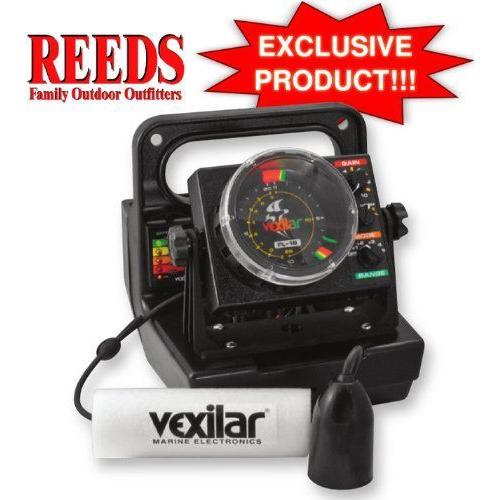 Vexilar Black FL-18 Genz Pack Ice Flasher with 12° Transducer - GPB1812 | 