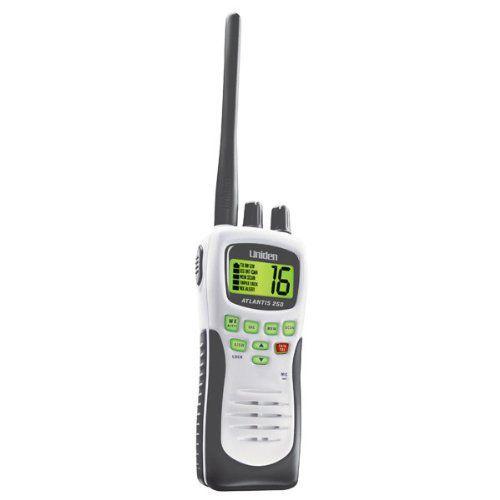 Atlantis Hand-Held VHF 2-Way Marine Radio - Gray