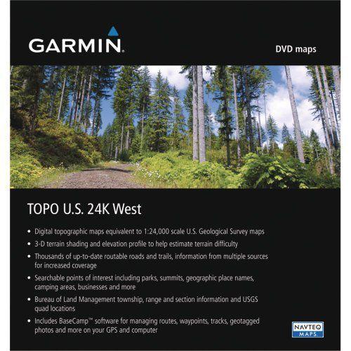GARMIN TOPO U.S. 24K WEST DVD - GAR0101131400 | 