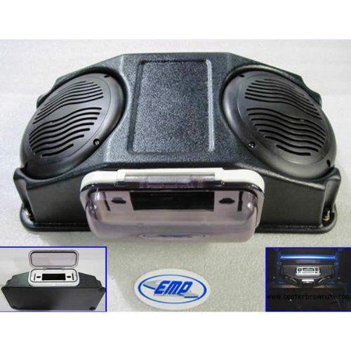 Extreme Metal Products EMP-10593 Cooter Brown Stereo With No Radio For Most UTVs With Tops | 