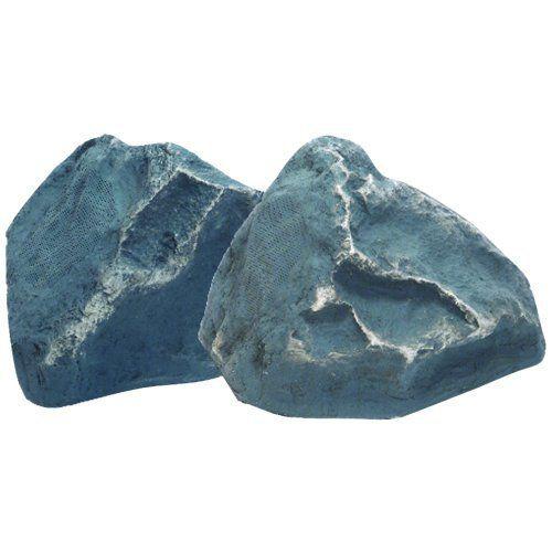 TIC CORPORATION TFS5SL 6.5”， 75-WATT OUTDOOR ROCK SPEAKERS (SLATE)