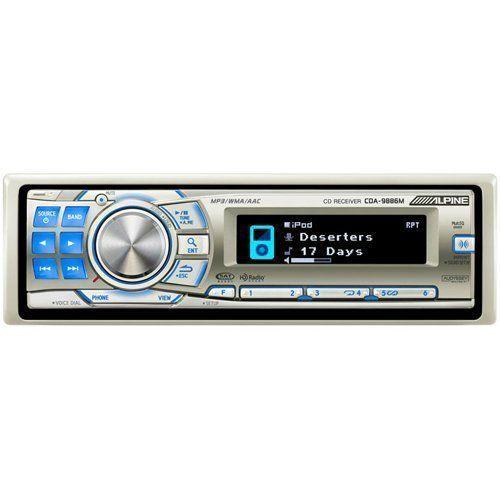 Alpine CDA9886M / CDA-9886M / CDA-9886M Marine CD Receiver with iPod Controls｜worldselect