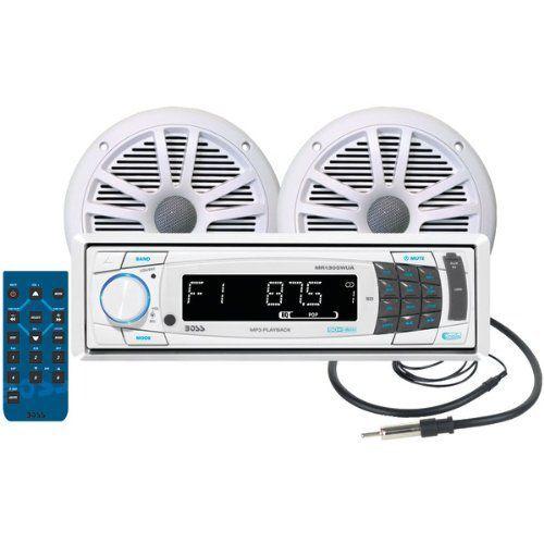 Marine Mechless Receiver With Four 6.5'' Marine Speakers - BOSS | 