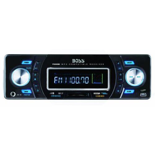 Boss 755DBI In-Dash Solid State MP3 Receiver with Built-In iPod Docking Station | 
