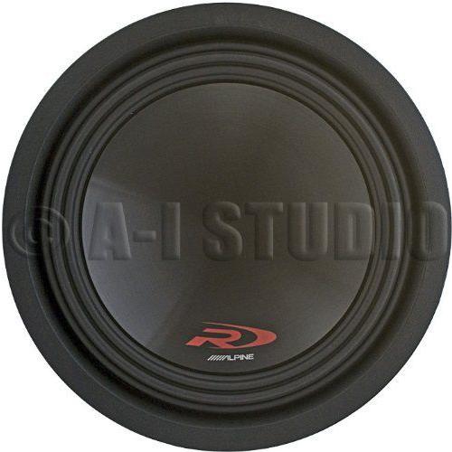 Alpine SWR-10D4 Type-R 10” Subwoofer with Dual 4-ohm Voice Coils