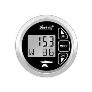 Faria Instruments 13852 CHES SS WHITE STYLE DEPTH SOUN DIGITAL DEPTH SOUNDER