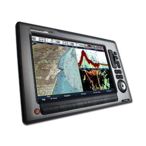 Raymarine E120W 12.1-Inch Waterproof Marine GPS and Chartplotter with Sounder |  | 01