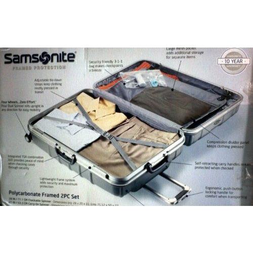 Samsonite(サムソナイト) ハードサイド ポリカーボネート スピナー ラゲッジ Set 28 グレー |  | 02