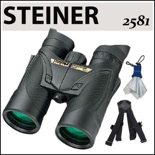Steiner(シュタイナー) 2581 10X42 Predator Xtreme 双眼鏡 + Clic-Loc Harness for Porro Prism