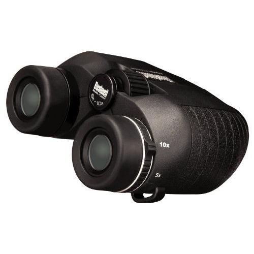 Bushnell(ブッシュネル) Dual Power Black Compact Porro Spectator Bincoluars， 5X-10X_1