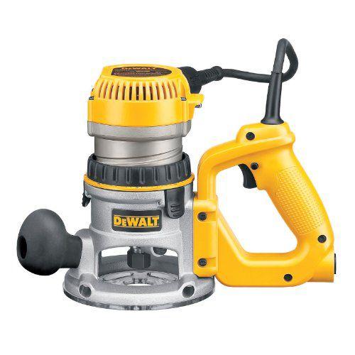 DEWALT(デウォルト) DW618D 2-1/4 HP Electronic Variable Speed D-Handle ルーター with Soft Start | 