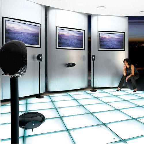 KEF サテライトスピーカー ペア HTS3001SE ケフ ダンジェリン KEF(ケーイーエフ) HTS3001BL サテライト スピーカー (ペア