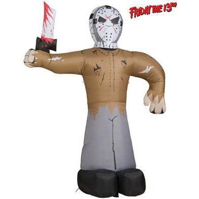 Giant 7' Inflatable 13日の金曜日 ジェイソン ボーヒーズ ハロウィン Decoration