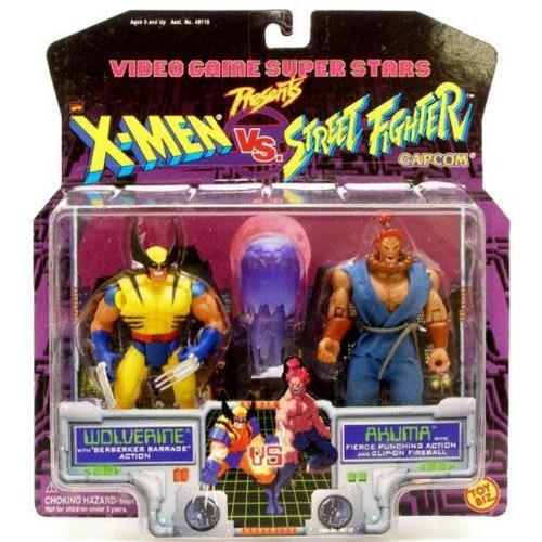 Video Game Super Stars Presents X-Men Vs. Street Fighter Capcom， ウルヴァリン Vs. Akuma｜worldselect