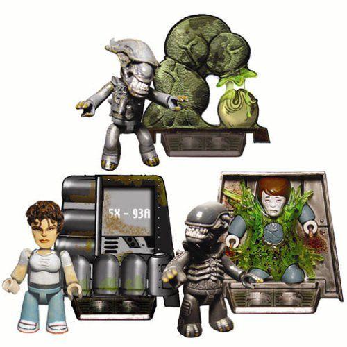 Mezco エイリアンs Mez-Itz Four フィギュア Pack