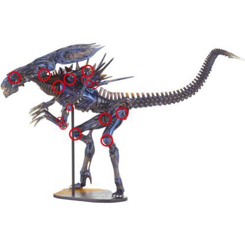 エイリアンs Revoltech SciFi Super Poseable アクション エイリアンs Revoltech SciFi Super Poseable アクション