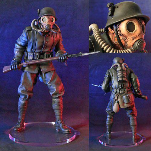 WWII German Zombie Soldier - サッカーパンチ