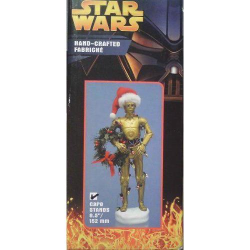 スターウォーズ Ceramic C-3Po クリスマス Statue Bnib - Rare 【公式 