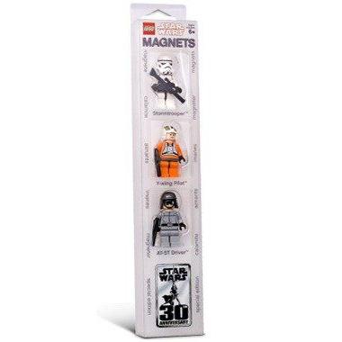 スターウォーズ Magnet セット: ストームトゥルーパー， Y-wing Pilot and AT-ST Pilot