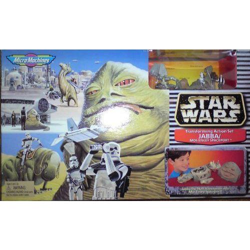 スターウォーズ Micro Machines Jabba The Hutt/Tatooine Playセット - Very Rare
