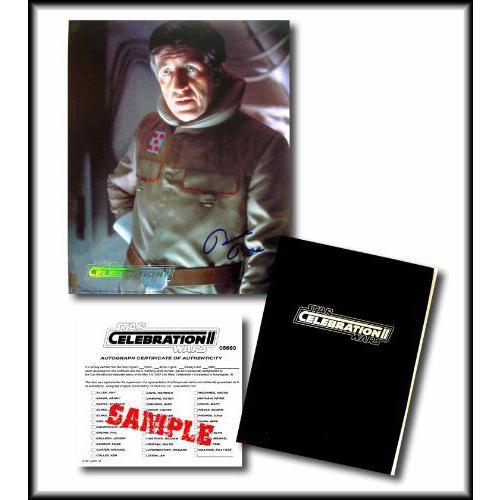 スターウォーズ Hand Signed Autographed Photo of BRUCE BOA as GENERAL RIEEKAN - from the スターウォ