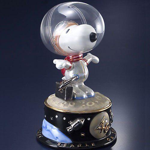 [Limited (1000)] スヌーピー Ear フィギュア 2009 - FIRST BEAGLE ON THE MOON