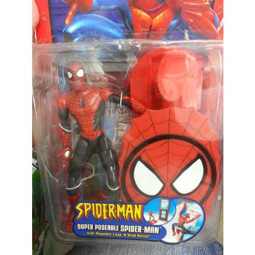 スパイダーマン アクション フィギュア Super Poseable スパイダーマン [Magnetic Leap 'n Stick アクシ
