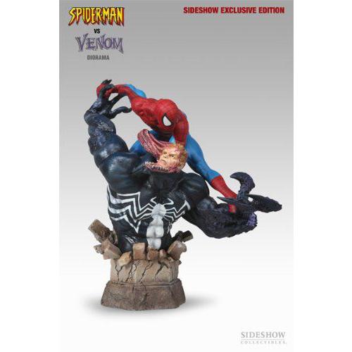 Sideshow スパイダーマン Vs. Venom 限定 Polystone Diorama