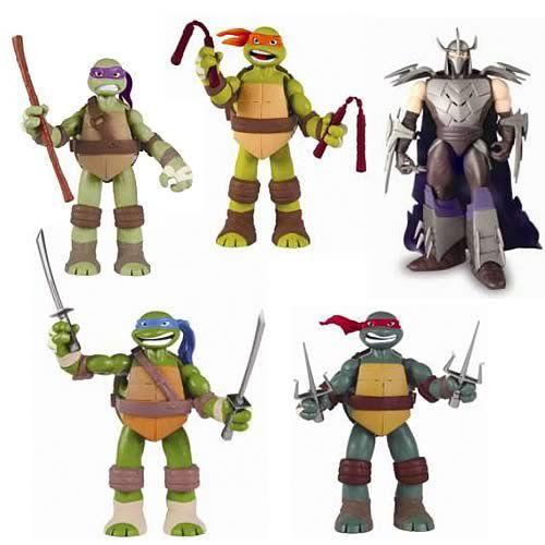 TMNT デラックス Power Sound Effects アクション フィギュア Wave 1 Case