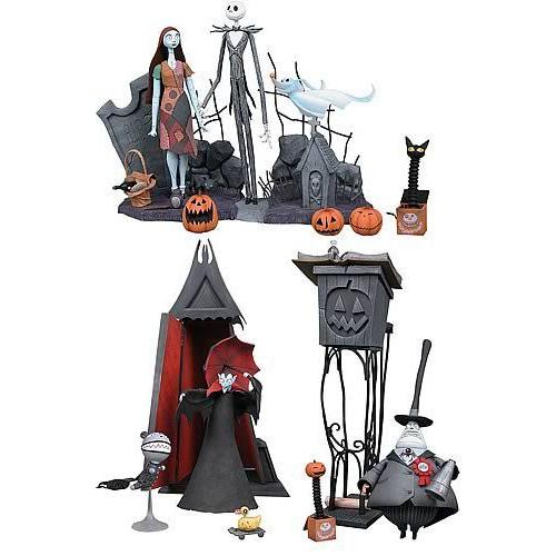 ナイトメアビフォアクリスマス Statue 限定 Sculpture セット