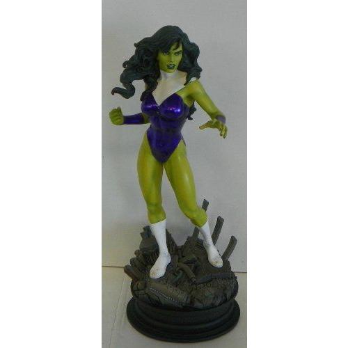 Bowen Designs マーベル She-ハルク(HULK) Painted Statue 14” Inches Tall Sculpted By Mark Newman Li