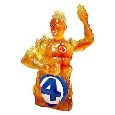 ULTIMATE ファンタスティックフォー HUMAN TORCH BUST フィギュア-ゲーム、おもちゃ