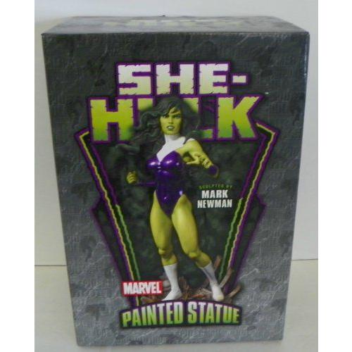 Bowen Designs マーベル She-ハルク(HULK) Painted Statue 14” Inches Tall Sculpted By Mark Newman Li_1