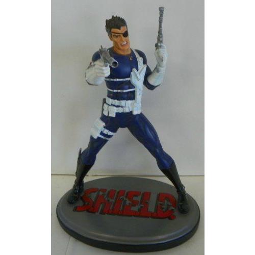マーベル Milestones the Amazing Nick Fury Agent of Shield Statue About 13” Inches Tall
