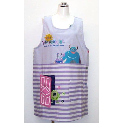 Monsters， Inc. - Applique Apron (Purple)