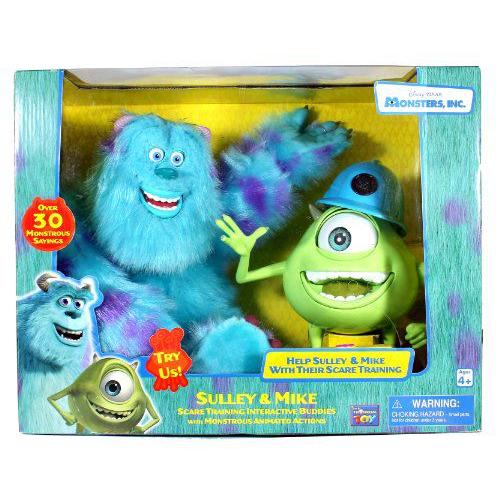 Thinkway Year 2001 ディズニー Pixar Movie ”Monsters， Inc.” Electronic フィギュア - SULLEY and M