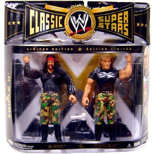 ワールドレスリング(WWE) レスリング Classic Superstars 限定版 アクション フィギュア 2Pack XPac & Tr