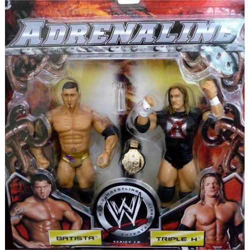TRIPLE H and BATISTA - 世界レスリング(WWE) レスリング Adrenaline 続きもの 12 図形 with