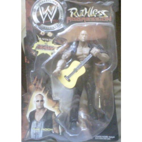 The Rock with Guitar Ruthless Aggression 続きもの 4 RAW WWF 世界レスリング(WWE) レスリング ア