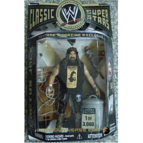 ToyFare 限定 ワールドレスリング(WWE) 'Cactus ジャック' Mick Foley アクション フィギュア | 