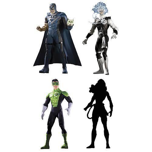 DC Direct グリーンランタン Blackest Night シリーズ 4 セット of 4 アクション フィギュア Black Hand
