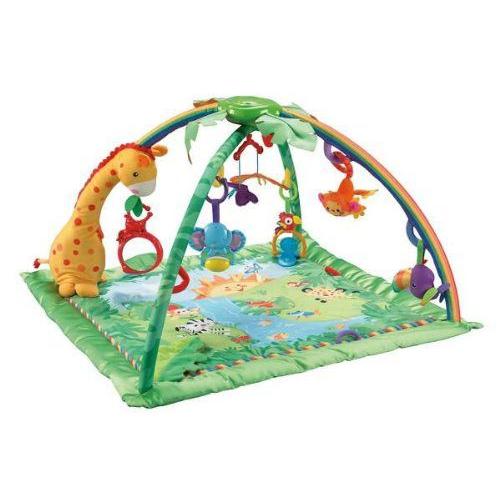 Fisher-Price(フィッシャープライス) Rainforest Melodies & ライトs デラックス ジム｜worldselect