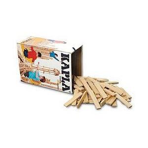 Kapla(カプラ) Planks - 200 Piece Wooden ビルディング セット in ホワイト Barrel [トイ]