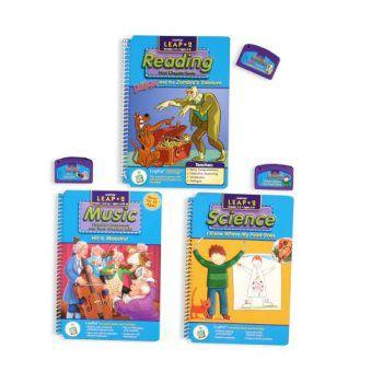 LeapFrog(リープフロッグ): LeapPad 学習 システム 3-Book セット with Hit It， Maestro!， Scooby-Doo an
