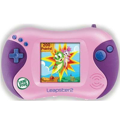NEW LeapFrog(リープフロッグ) Enterprises Leapster 2-ピンク Handheld Preschool Gaming システム Improv