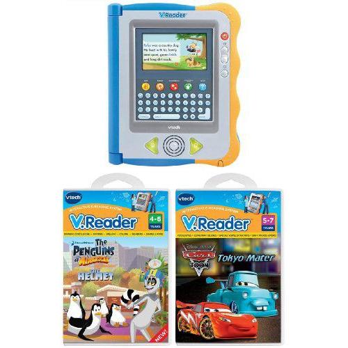 Vtech V.Reader Interactive E-Reading システム & 2 V Reader ゲーム バンドル